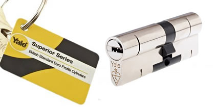 High Security Euro cylinder by Little Ilford locksmith